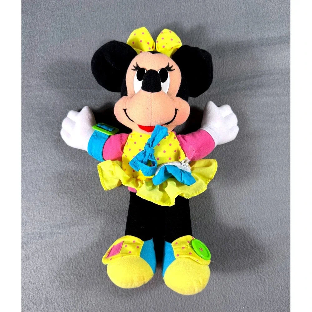 Vintage Minnie Mouse Plush Doll Mattel Arco Toys 12